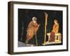 Fragment of Vase Depicting Apollo Consulting Pythia Oracle of Delphi-null-Framed Giclee Print