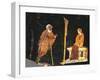 Fragment of Vase Depicting Apollo Consulting Pythia Oracle of Delphi-null-Framed Giclee Print