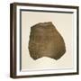 Fragment of Vase with Graffiti, from the Oppidum at Manching-null-Framed Giclee Print