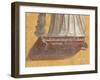 Fragment of Wall Painting: Melpomene, Muse of Tragedy-null-Framed Giclee Print