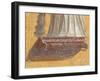 Fragment of Wall Painting: Melpomene, Muse of Tragedy-null-Framed Giclee Print