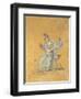 Fragment of Wall Painting: Urania, Muse of Astronomy-null-Framed Giclee Print