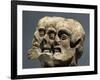Fragment with Three-Headed Demon-null-Framed Giclee Print