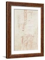 Fragmentary Copy, 1710-15-Giuseppe Maria Crespi-Framed Giclee Print