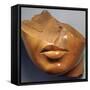 Fragmentary Head of a Queen, Reign of Akhenaten, Egyptian, 18th Dynasty-null-Framed Stretched Canvas