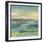 Fragmented Field II-Jennifer Goldberger-Framed Art Print