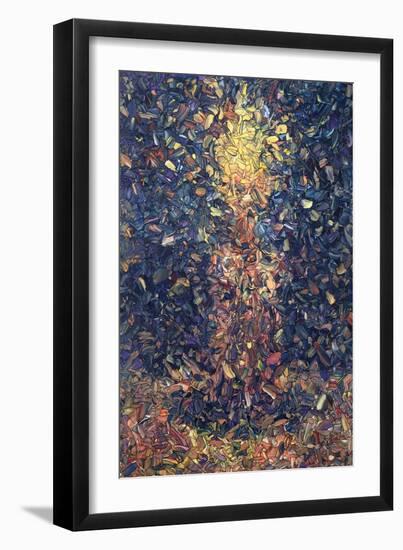 Fragmented Flame-James W Johnson-Framed Giclee Print