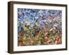 Fragmented Garden 9K-James W Johnson-Framed Giclee Print