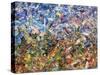 Fragmented Garden 9K-James W Johnson-Stretched Canvas