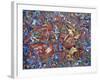 Fragmented Rose-James W. Johnson-Framed Giclee Print