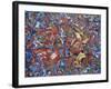 Fragmented Rose-James W. Johnson-Framed Giclee Print