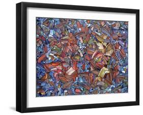 Fragmented Rose-James W. Johnson-Framed Giclee Print