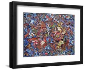 Fragmented Rose-James W. Johnson-Framed Giclee Print