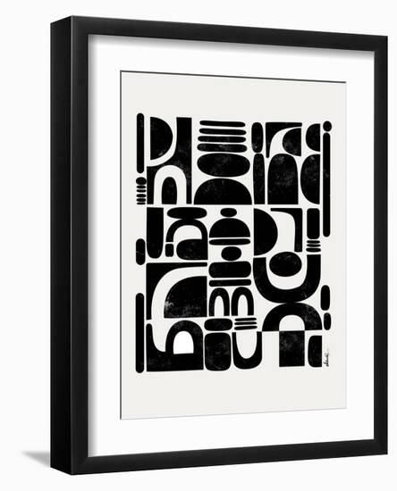 Fragmented-Ishita Banerjee-Framed Art Print