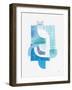 Fragments III-Melissa Averinos-Framed Art Print