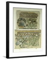 Fragments of a Palace Decoration from Thebes-null-Framed Giclee Print