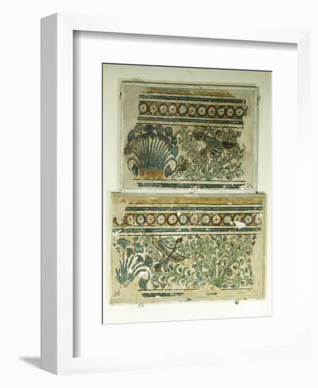 Fragments of a Palace Decoration from Thebes-null-Framed Giclee Print