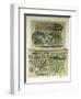 Fragments of a Palace Decoration from Thebes-null-Framed Giclee Print