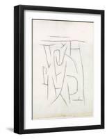 Fragments of the Area from Long Ago, c.1937-Paul Klee-Framed Art Print