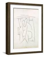 Fragments of the Area from Long Ago, c.1937-Paul Klee-Framed Art Print