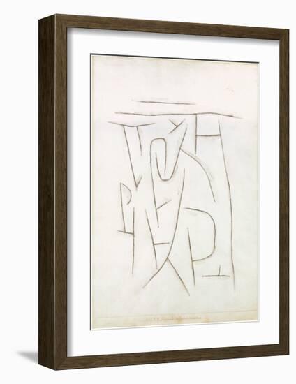 Fragments of the Area from Long Ago, c.1937-Paul Klee-Framed Art Print