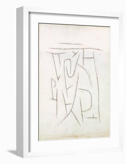 Fragments of the Area from Long Ago, c.1937-Paul Klee-Framed Art Print