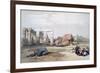 Fragments of the Great Colossi, at the Memnonium, 19th Century-David Roberts-Framed Giclee Print