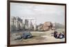 Fragments of the Great Colossi, at the Memnonium, 19th Century-David Roberts-Framed Giclee Print