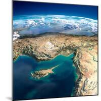 Fragments of the Planet Earth. Fragments of the Planet Earth. Cyprus, Syria and Turkey-Antartis-Mounted Art Print