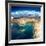 Fragments of the Planet Earth. Fragments of the Planet Earth. Cyprus, Syria and Turkey-Antartis-Framed Art Print