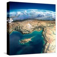 Fragments of the Planet Earth. Fragments of the Planet Earth. Cyprus, Syria and Turkey-Antartis-Stretched Canvas