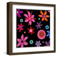 Fragrant Folly Black-Ruth Palmer-Framed Art Print