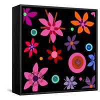 Fragrant Folly Black-Ruth Palmer-Framed Stretched Canvas