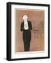 Fragson Stands in Front of His Piano-Leonetto Cappiello-Framed Art Print