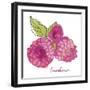 Framboises-Sandra Jacobs-Framed Giclee Print