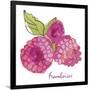 Framboises-Sandra Jacobs-Framed Giclee Print