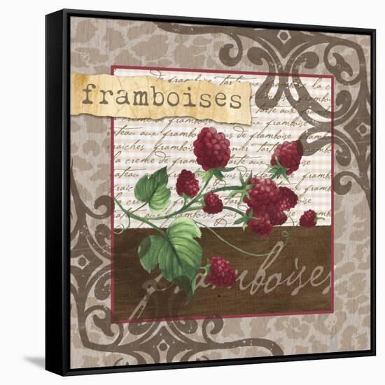 Framboises-Fiona Stokes-Gilbert-Framed Stretched Canvas