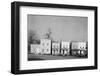 Frame houses in Fredericksburg, Virginia, 1936-Walker Evans-Framed Photographic Print