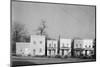 Frame houses in Fredericksburg, Virginia, 1936-Walker Evans-Mounted Photographic Print