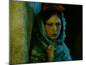 Frame of Hand-Tinted Silent Film-Fritz Goro-Mounted Photographic Print