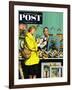 "Frame-Up" Saturday Evening Post Cover, April 30, 1955-Stevan Dohanos-Framed Giclee Print