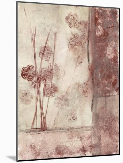 Framed Blossoms II-Jennifer Goldberger-Mounted Art Print