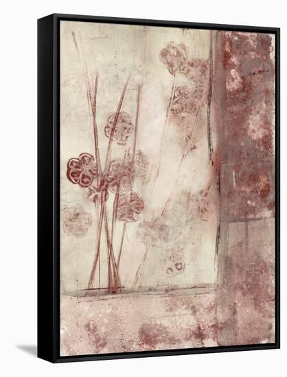 Framed Blossoms II-Jennifer Goldberger-Framed Stretched Canvas