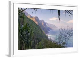 Framed Coast, Kauai-Vincent James-Framed Photographic Print