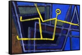 Framed; Im Gebalk-Paul Klee-Framed Stretched Canvas