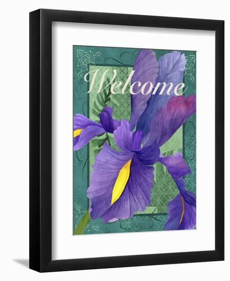 Framed Iris-Fiona Stokes-Gilbert-Framed Giclee Print