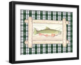 Framed Lake Fish II-Andi Metz-Framed Art Print