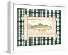 Framed Lake Fish II-Andi Metz-Framed Art Print