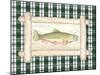 Framed Lake Fish II-Andi Metz-Mounted Art Print