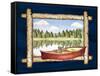 Framed Lake View I-Andi Metz-Framed Stretched Canvas